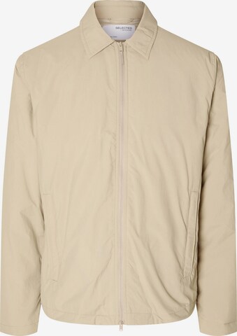 Veste mi-saison 'STAN' SELECTED HOMME en beige : devant