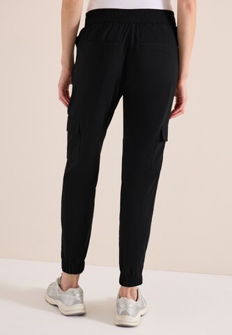 CECIL Slimfit Hose in Schwarz