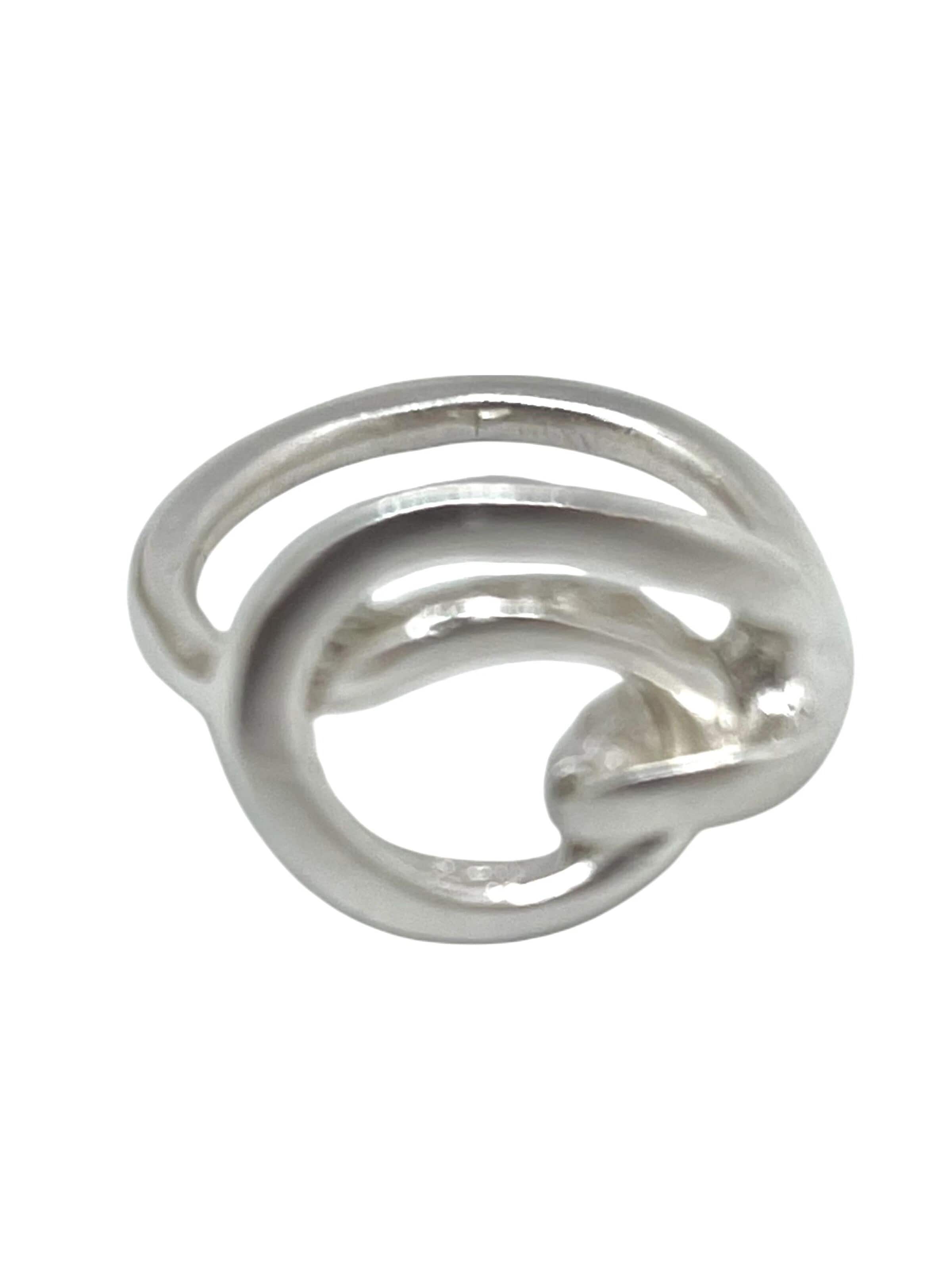 Gloria Mago Ring 'My World ring in silver zamak 10µ' in Silver