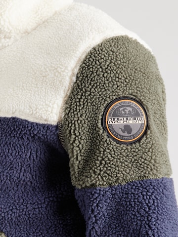 NAPAPIJRI Flisová bunda 'TARALGA' - Modrá