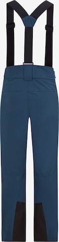 ZIENER Regular Workout Pants 'Tronador' in Blue