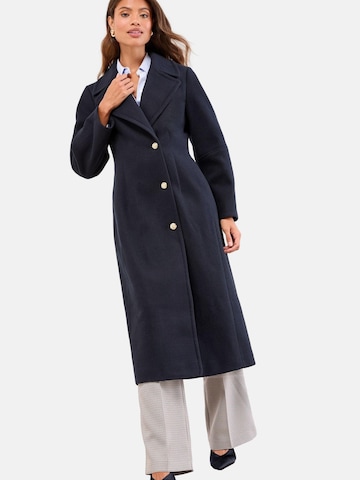 Lipsy - Sobretudo meia-estação em azul: frente