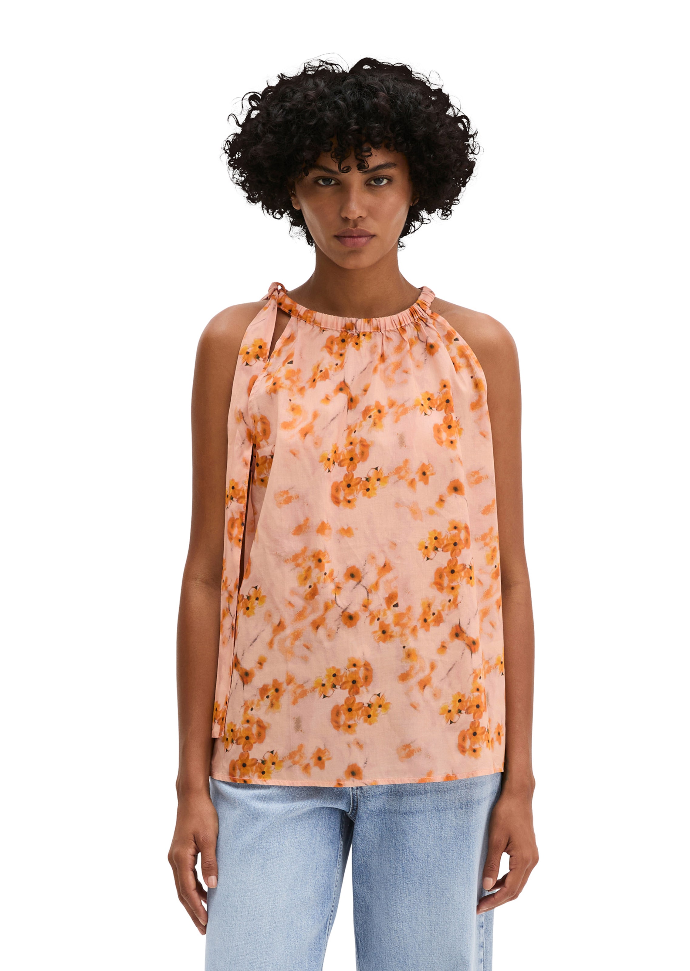 Marc O'Polo Bluse in Orange: Vorderseite