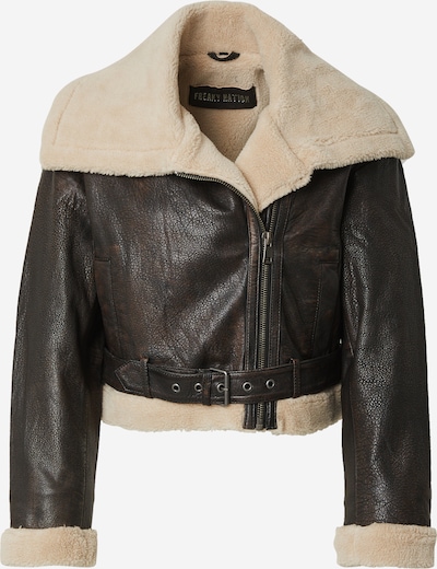 FREAKY NATION Zimska jakna 'Perfect Way' u bež / tamno smeđa, Pregled proizvoda