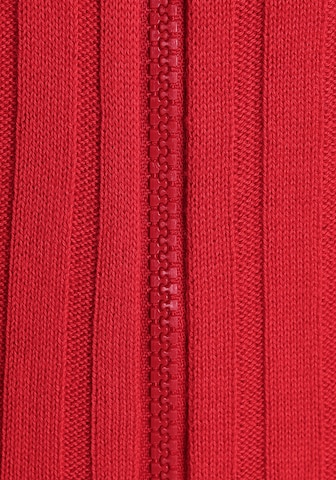 KangaROOS Sportstrickjacke in Rot