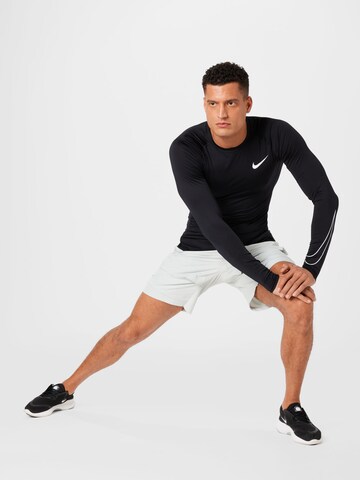 NIKE Regular fit Functioneel shirt in Zwart