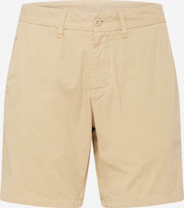 Carhartt WIP Regular Chino 'John' in Bruin: voorkant