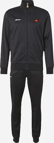 ELLESSE - Fato de jogging 'Ancoli' em preto: frente
