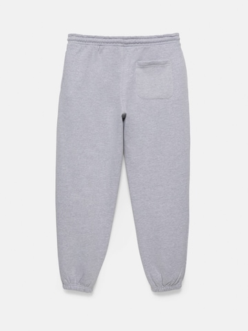 Pull&Bear Tapered Trousers in Grey