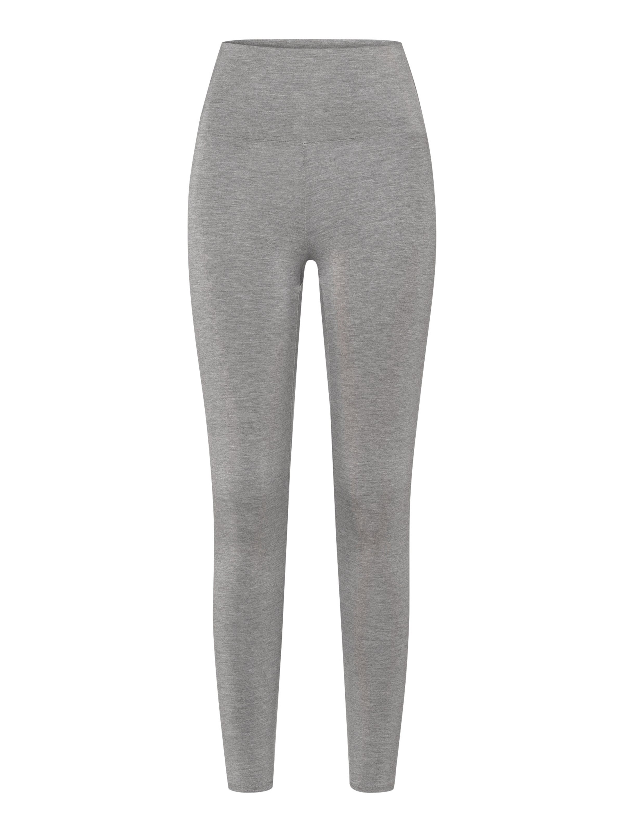 Les Lunes Skinny Leggings 'Luna' in Grau: Vorderseite
