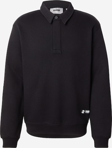 Sweat-shirt 'NICCO' GUESS en noir : devant