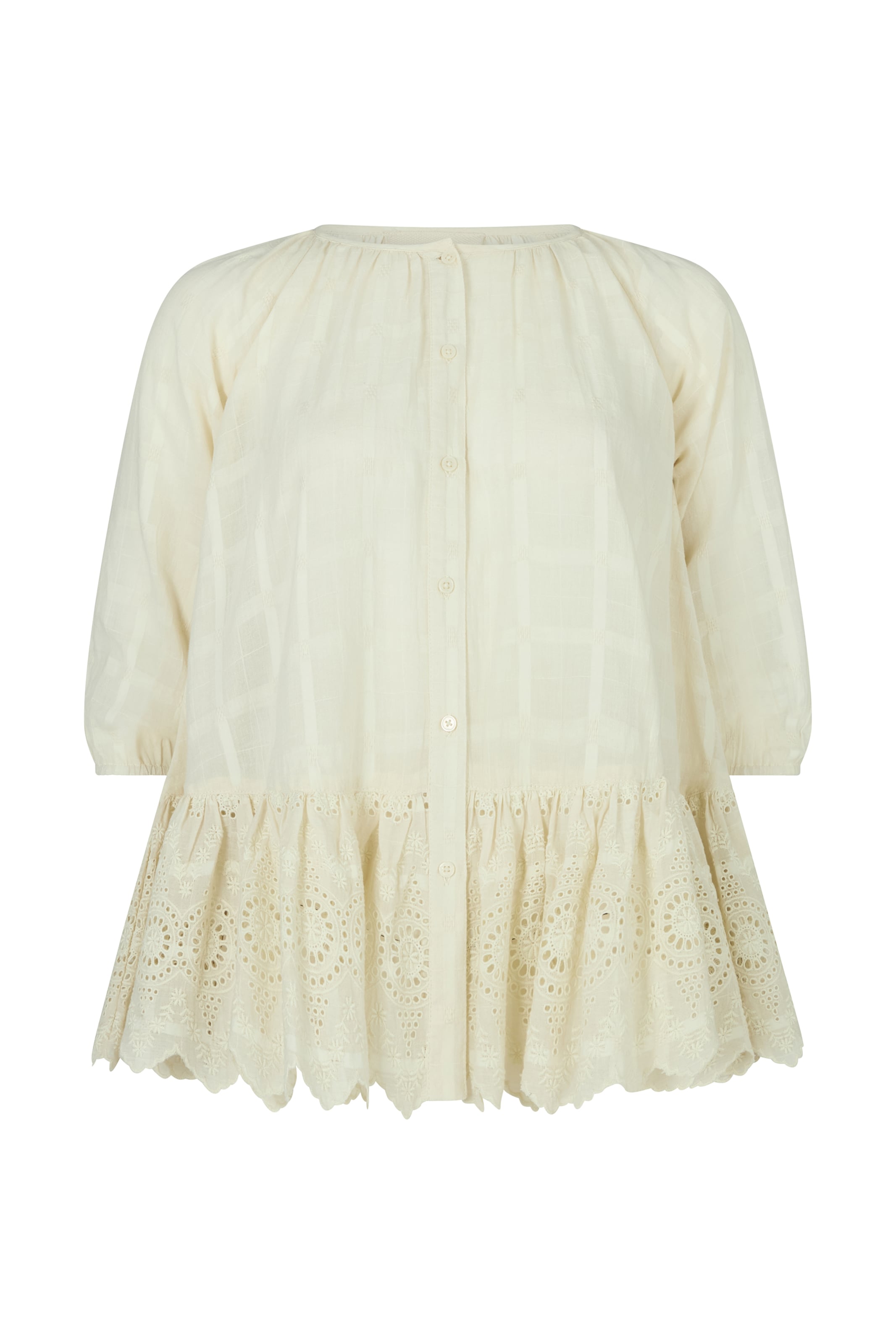 RAFFYA Dress 'Olivia' in Beige: front