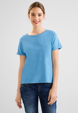 T-shirt STREET ONE en bleu : devant