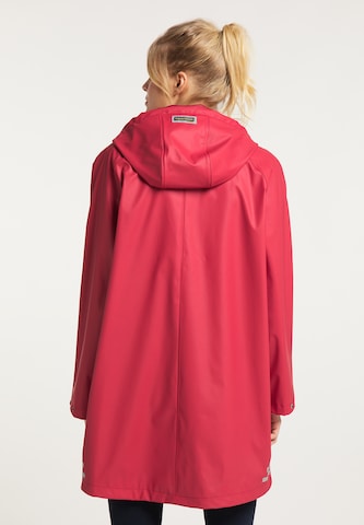 Schmuddelwedda Between-Seasons Coat in Red