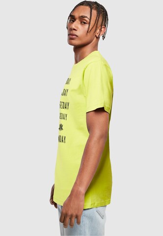 Mister Tee Shirt 'Blink' in Yellow