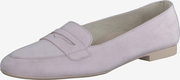 Paul Green Classic Flats in Purple: front