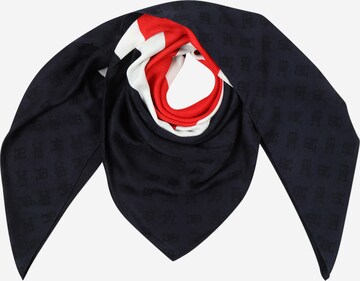 Foulard 'CONTEMPORARY' TOMMY HILFIGER en bleu : devant