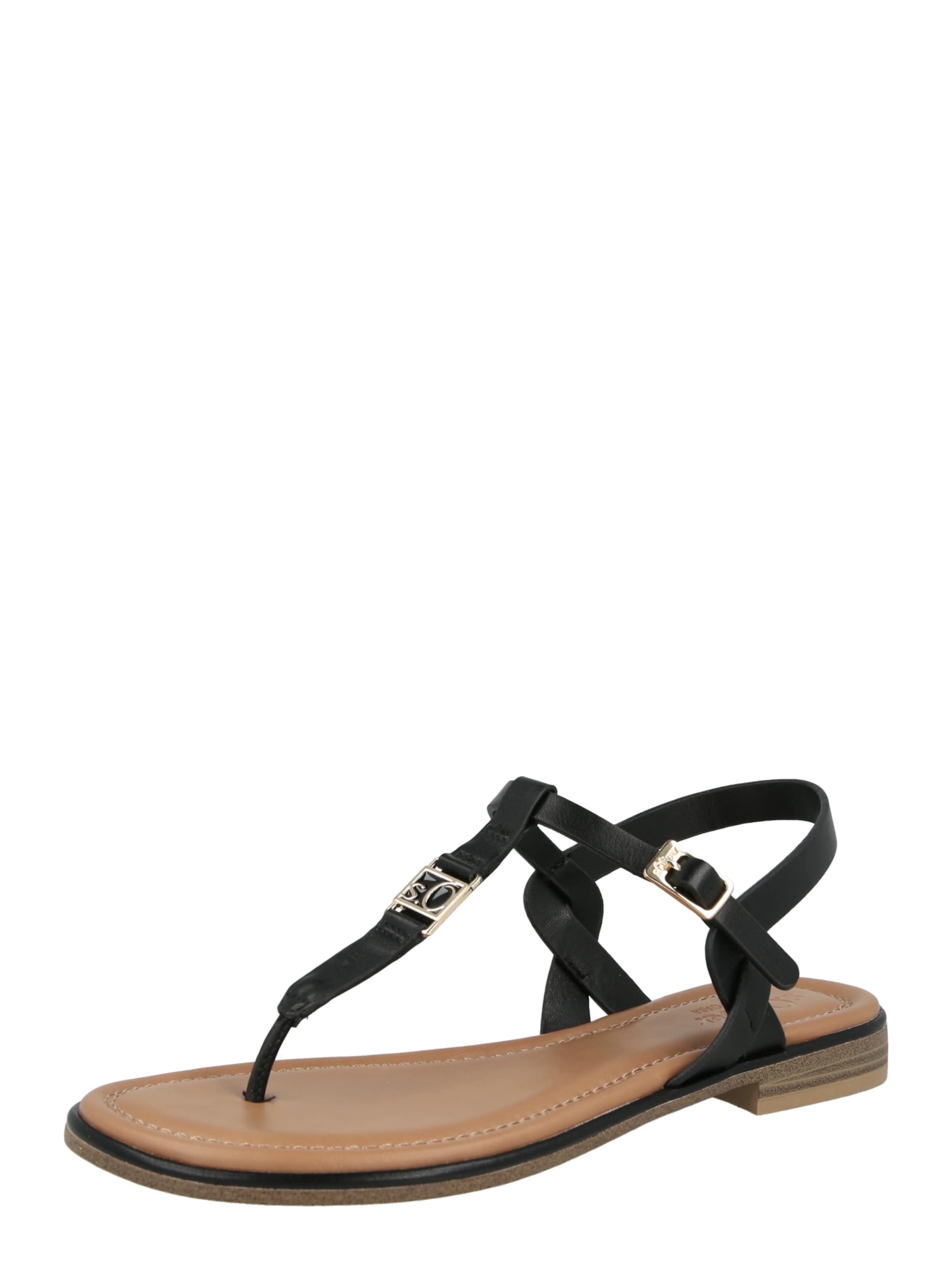 Séparateur d'orteils s.Oliver en noir : devant