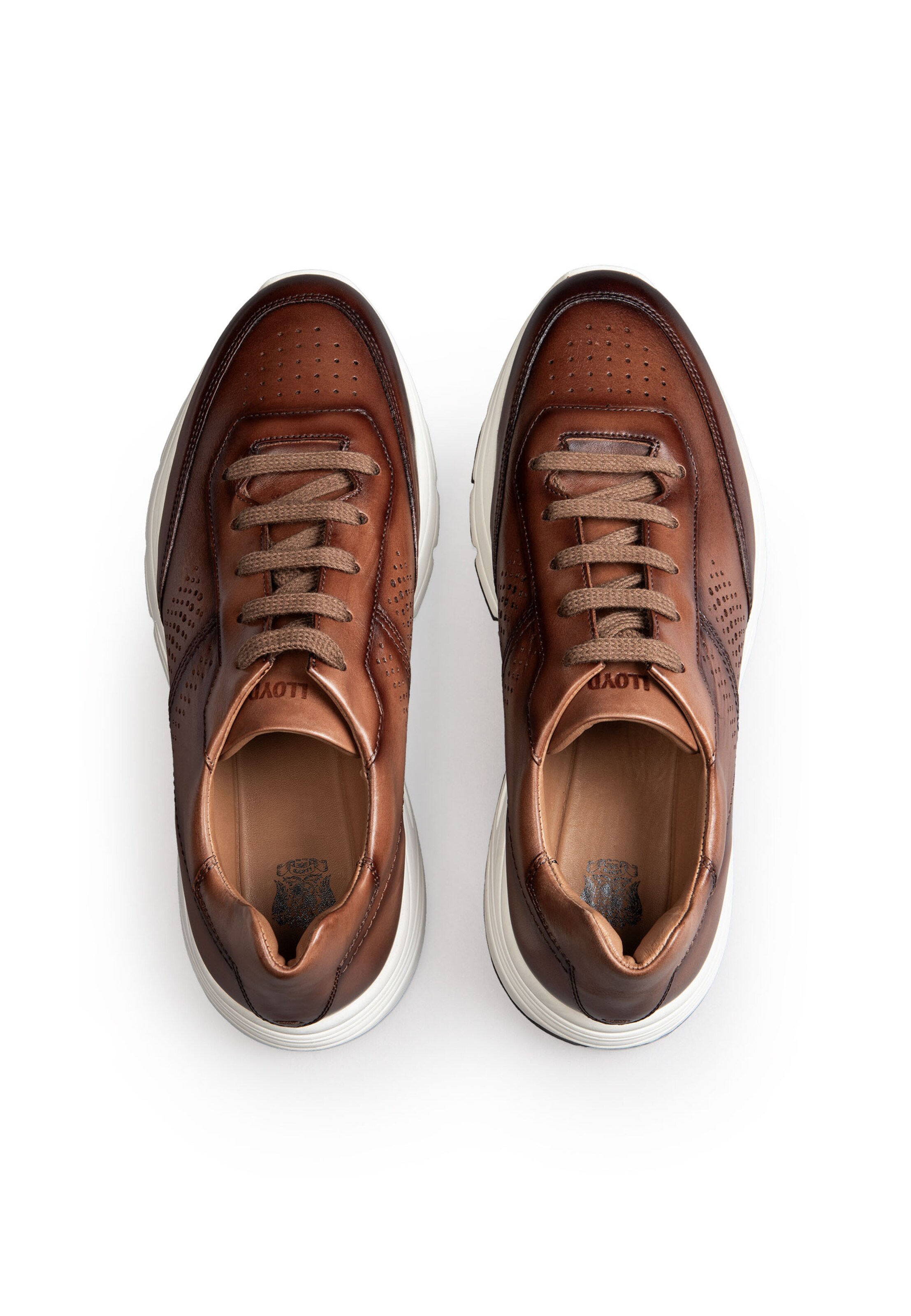 LLOYD Sneakers laag ' ECHO LUXE' in Bruin