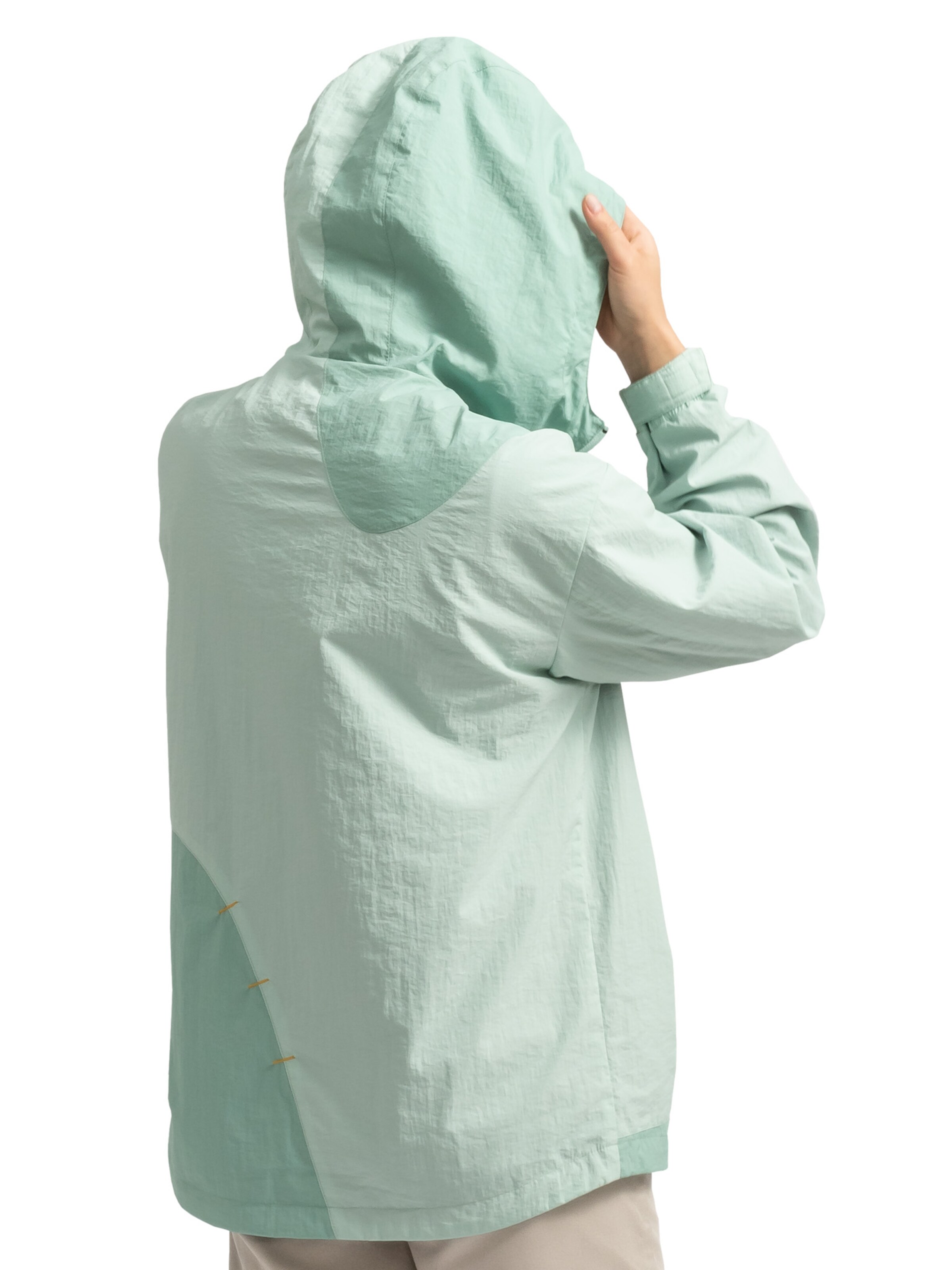 Kaft Tussenjas 'Pakaru' in Groen