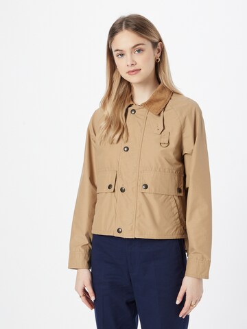 Polo Ralph Lauren Tussenjas in Beige: voorkant