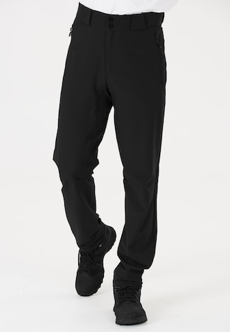 Whistler Regular Outdoor trousers 'Gerd' in Black: front