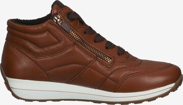 ARA High-Top Sneakers in Brown