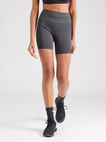 NIKE Skinny Sportnadrágok - szürke: elől
