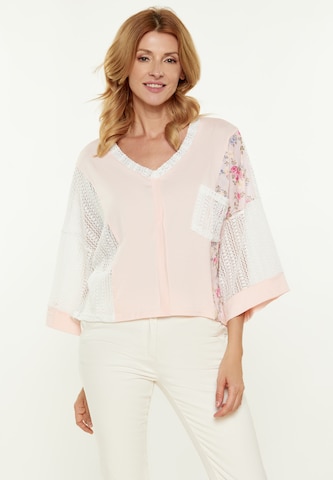 Usha Blouse 'Fashion Look' in Pink: front