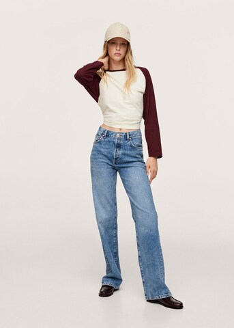 Regular Jeans 'Kaia' de la MANGO pe albastru