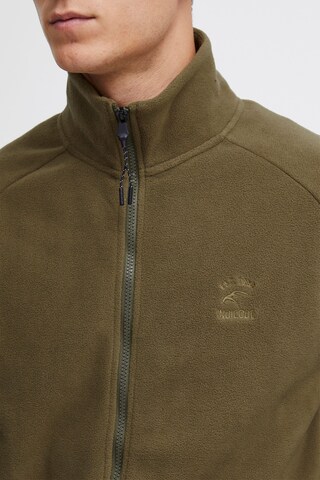 INDICODE JEANS Fleece Jacket 'Idmandu' in Green