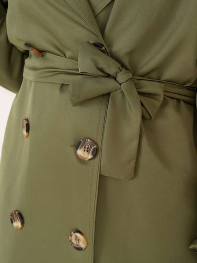 Bigdart Between-Seasons Coat in S in Olive, Item view
