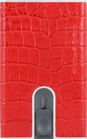 Piquadro Case in Red: front