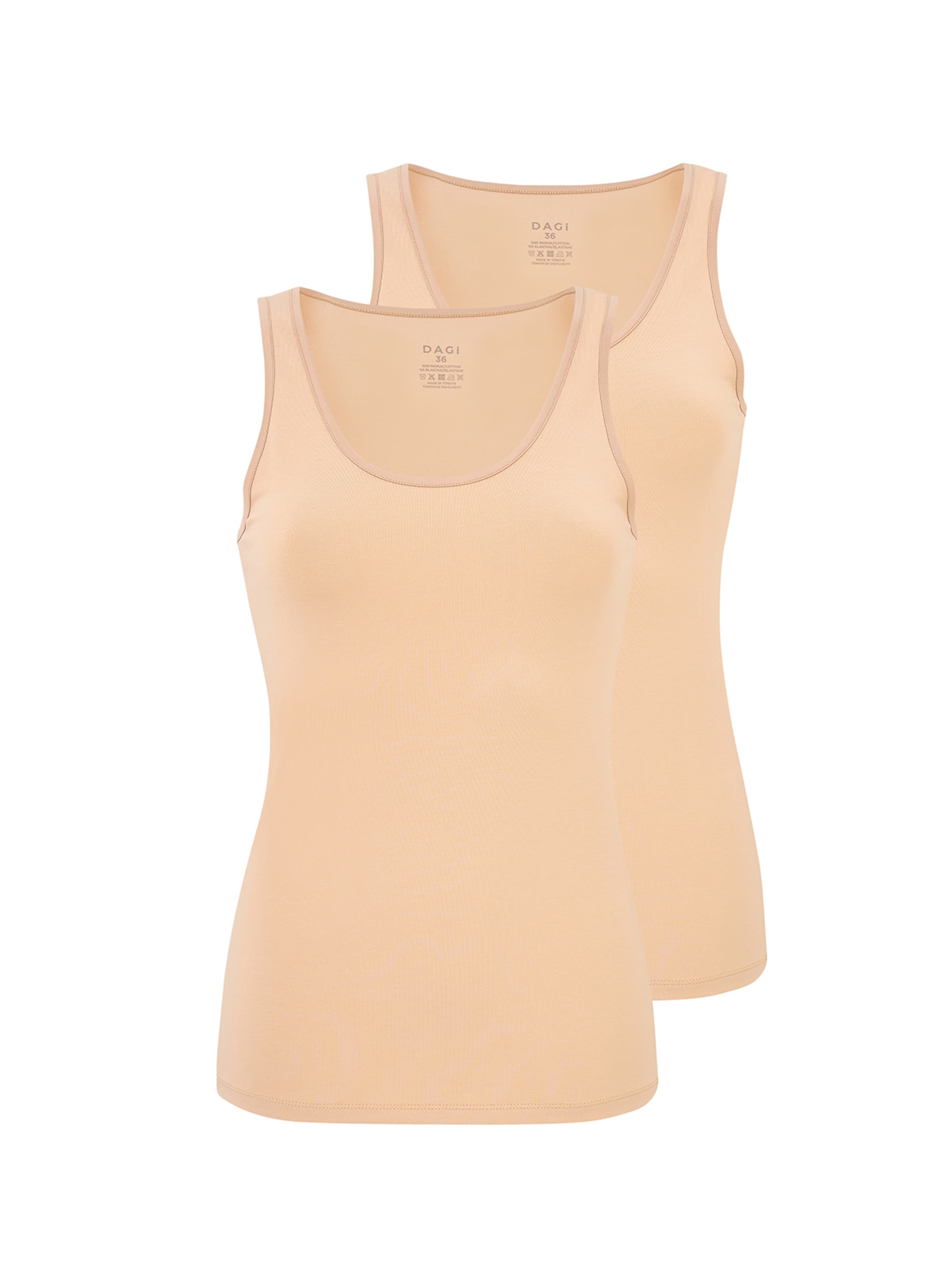 Dagi Φανέλα σε μπεζ: μπροστά