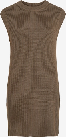 VILA Sweater 'Emmy' in Brown: front