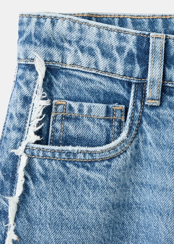Wide Leg Jean 'WIDEF' MANGO KIDS en bleu