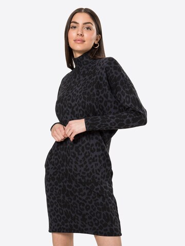 Dorothy Perkins Kleid 'LEOPARD' in Schwarz: predná strana