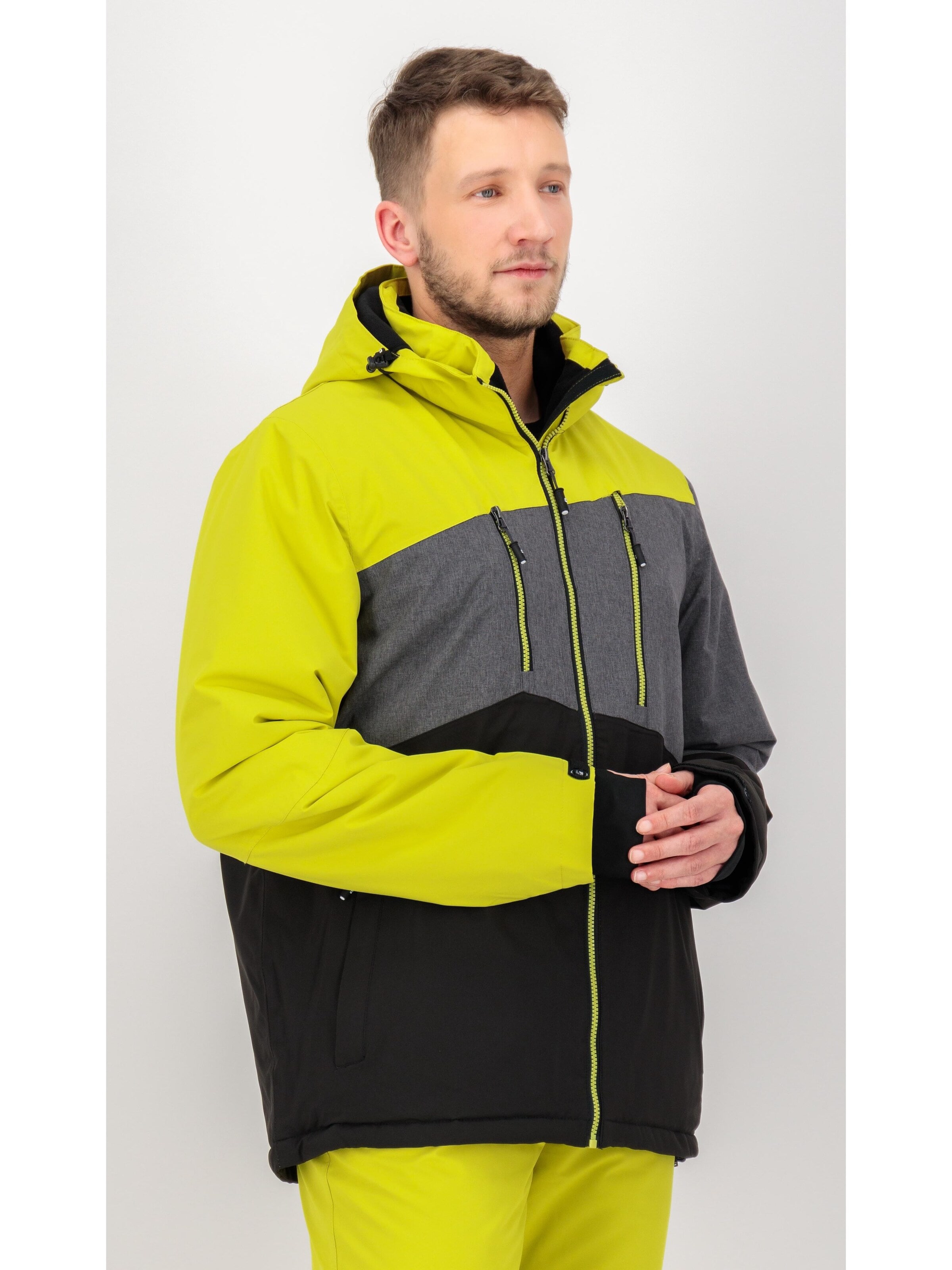 KILLTEC Winter Jacket 'KSW 306' in Yellow