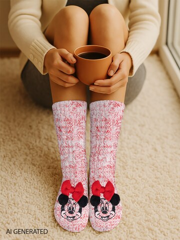 Disney Minnie Mouse Socks 'Hüttensocken' in Red