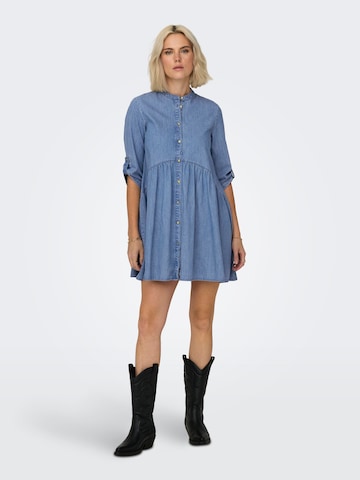 ONLY Shirt Dress 'Chicago' in Blue