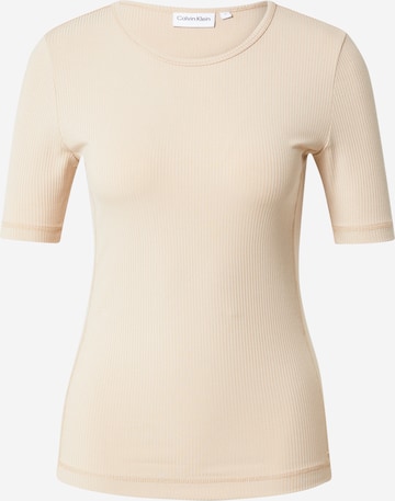 Calvin Klein Shirt in Beige: predná strana