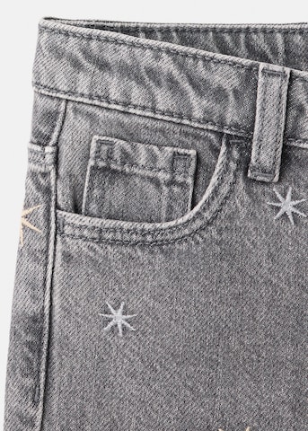 MANGO KIDS Loosefit Jeans 'NIGHT' in Grijs