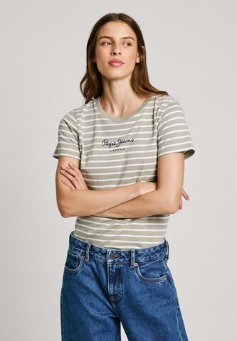 Pepe Jeans T-Shirt 'Elba' in Grün: Vorderseite