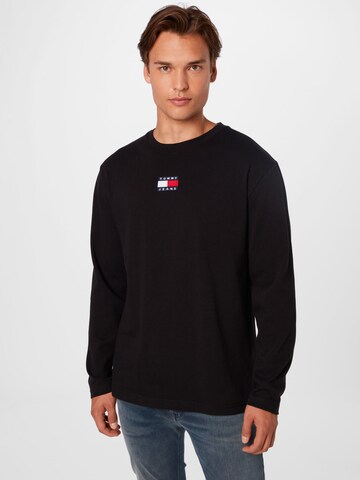 Tommy Jeans Shirt in Black: front