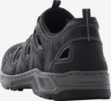 Chaussure de sport à lacets Rieker en noir