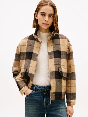 Veste mi-saison TOMMY HILFIGER en marron : devant