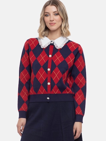 Camomilla Strickjacke 'Maia' in Rot: Vorderseite