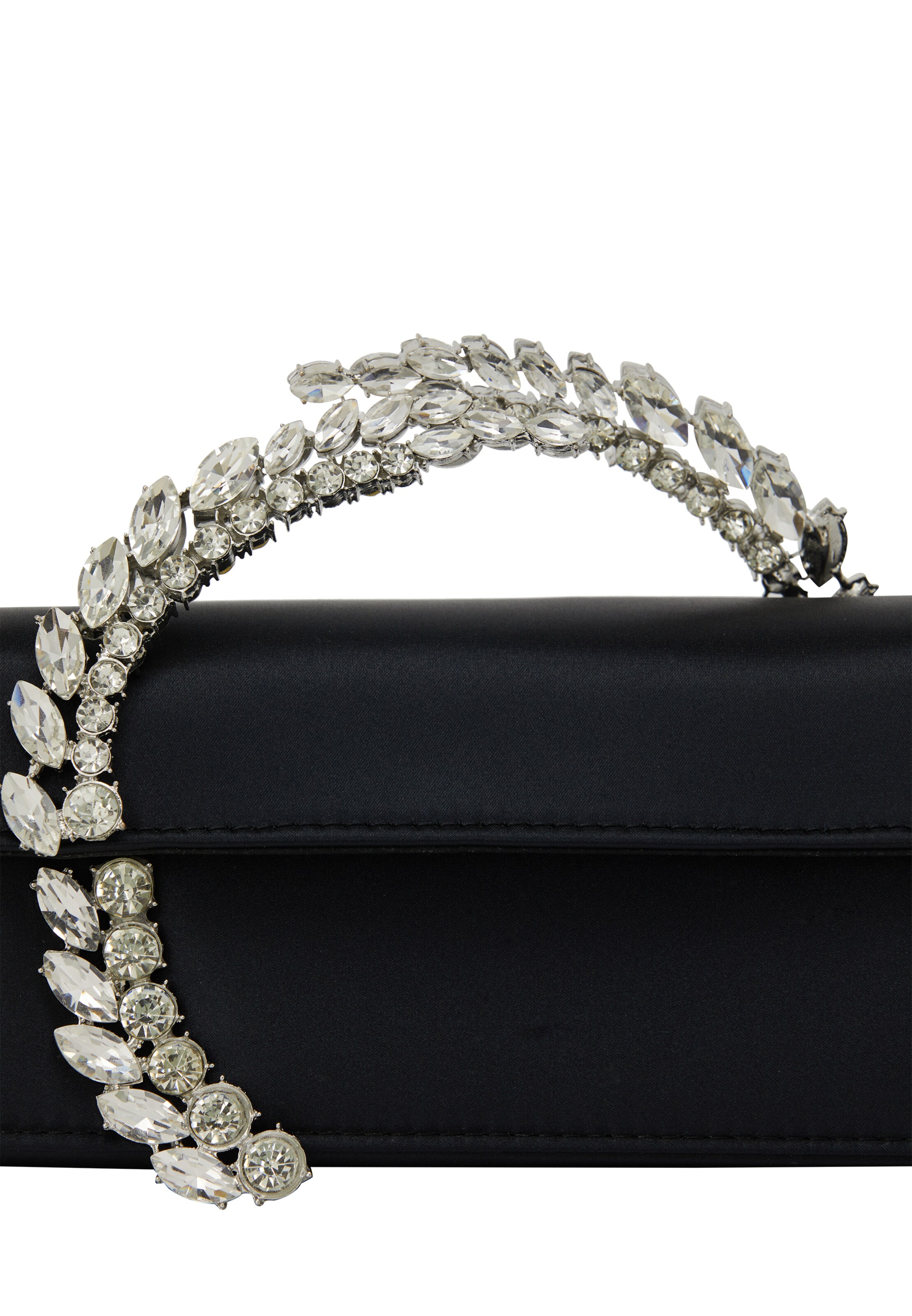 faina Clutch in Black