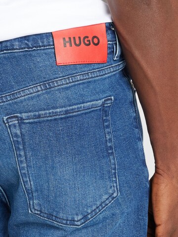 HUGO - regular Vaquero '634' en azul