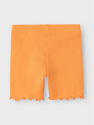 Coupe slim Leggings 'HARA' NAME IT en orange